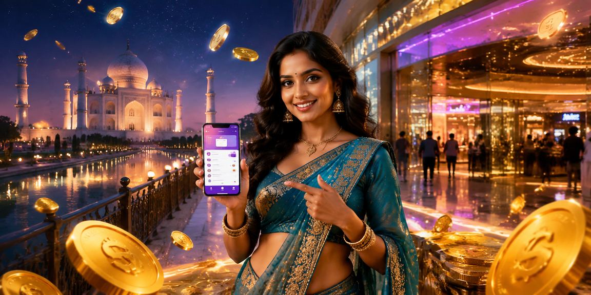 User making payment via mobile app in Agra