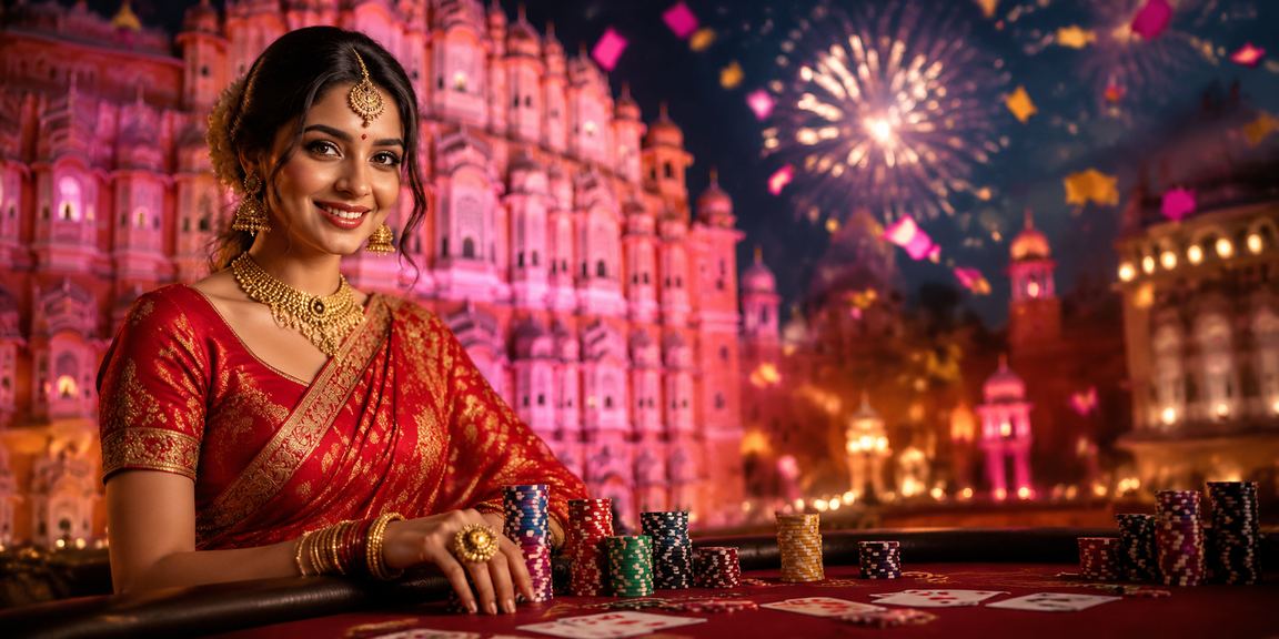 Happy player using mobile to register on casino app